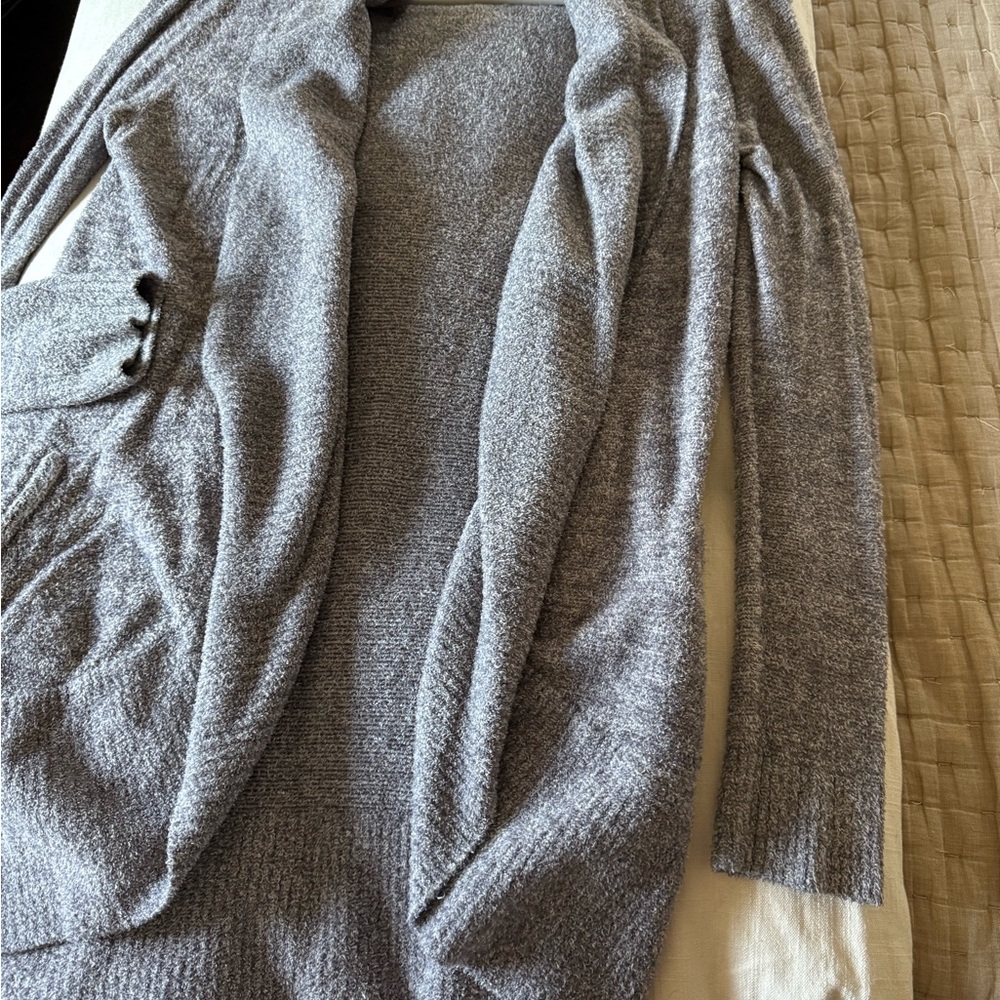 Barefoot Dreams Cardigan GREY